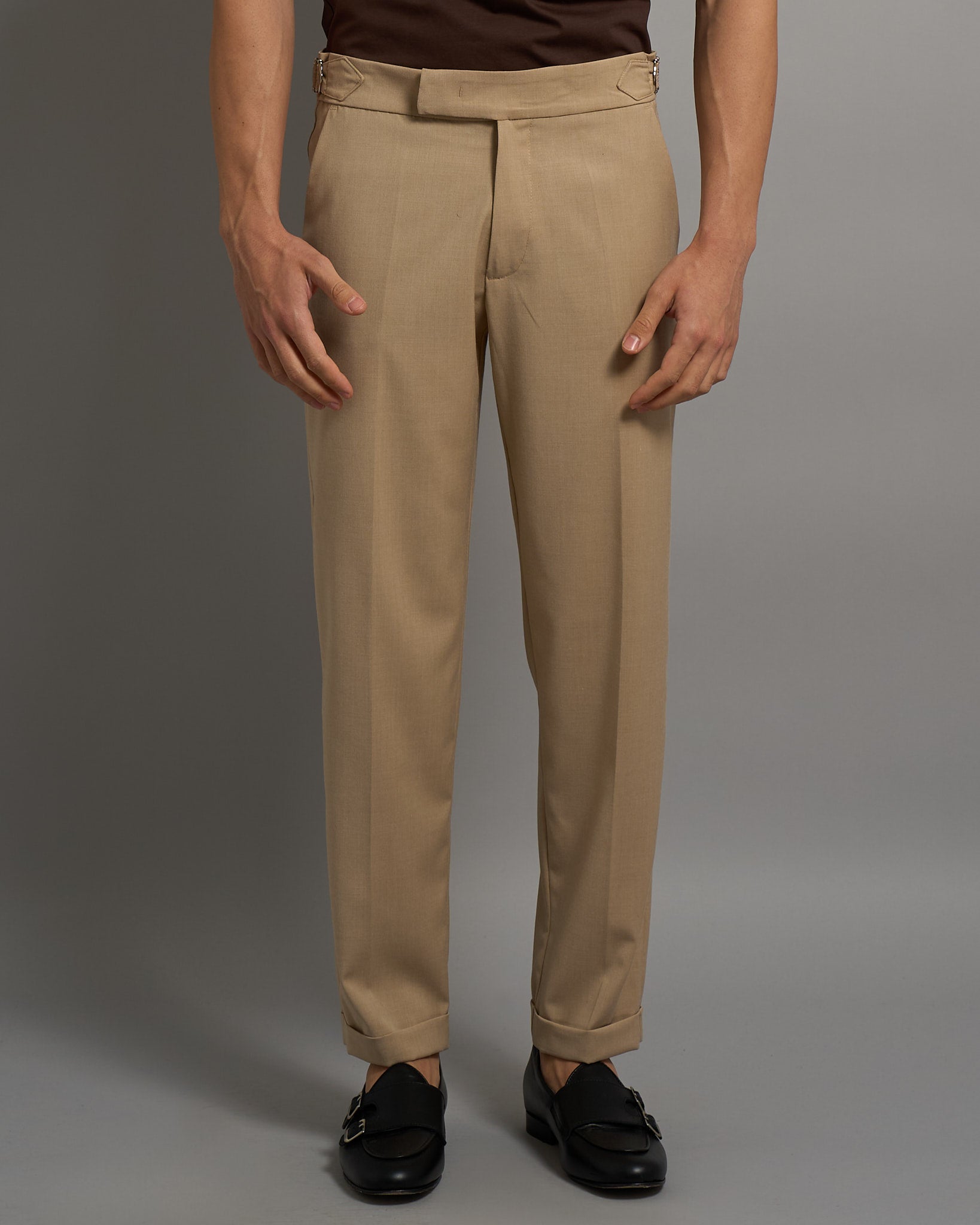 Pantalone Strutturato con fibbia