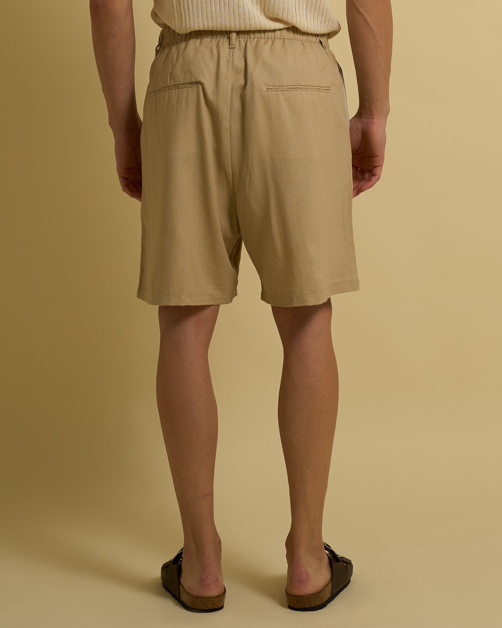 Bermuda Regular Fit in lino