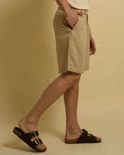 Bermuda Regular Fit in lino