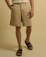 Bermuda Regular Fit in lino