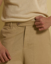 Bermuda Regular Fit in lino