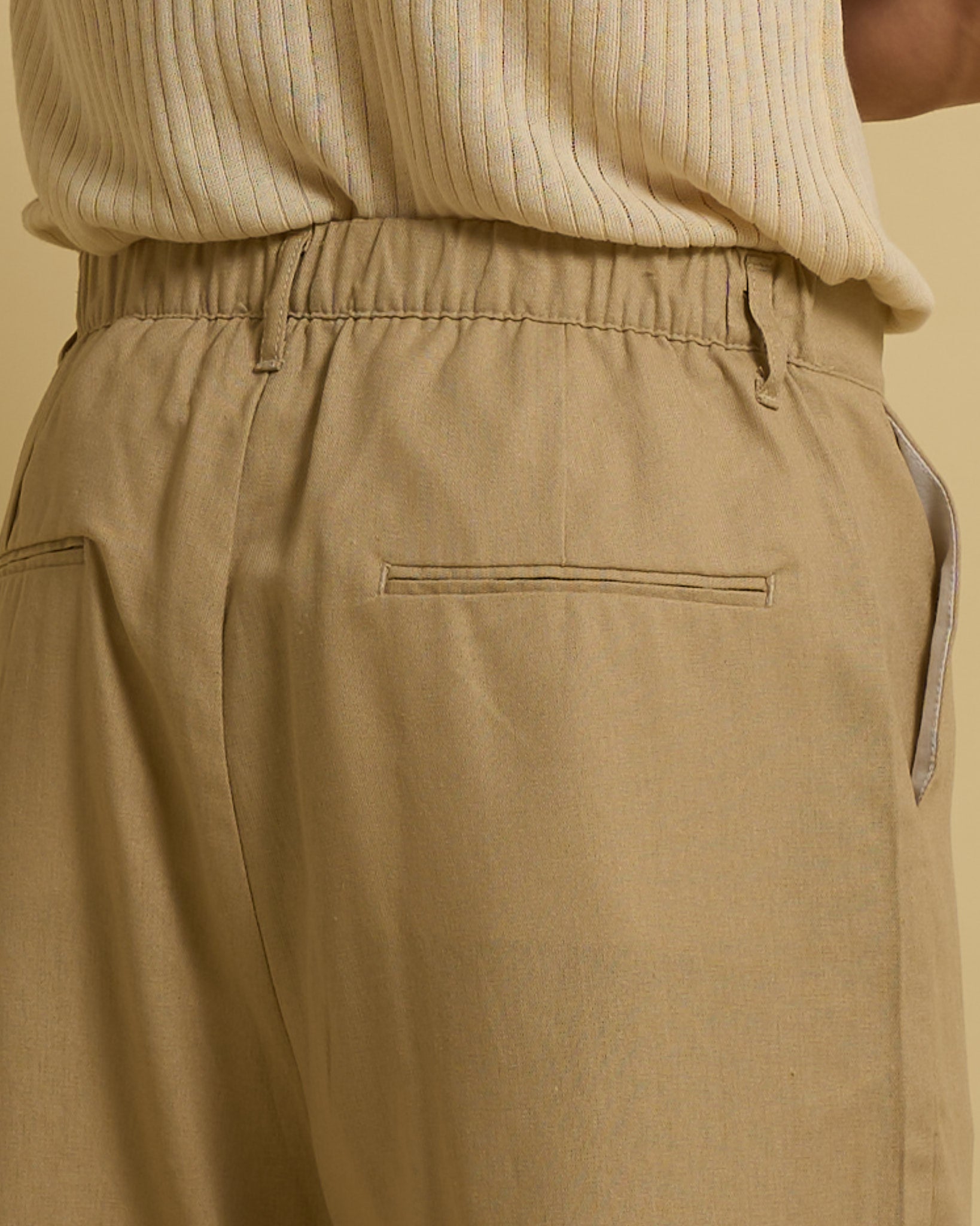 Bermuda Regular Fit in lino