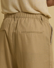 Bermuda Regular Fit in lino