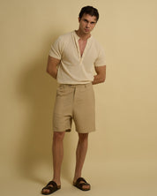 Bermuda Regular Fit in lino