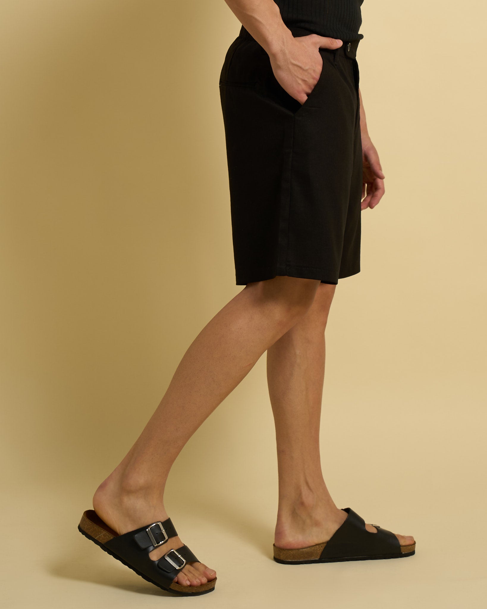 Bermuda Regular Fit in lino