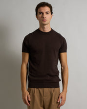 T-Shirt mezza manica in filo