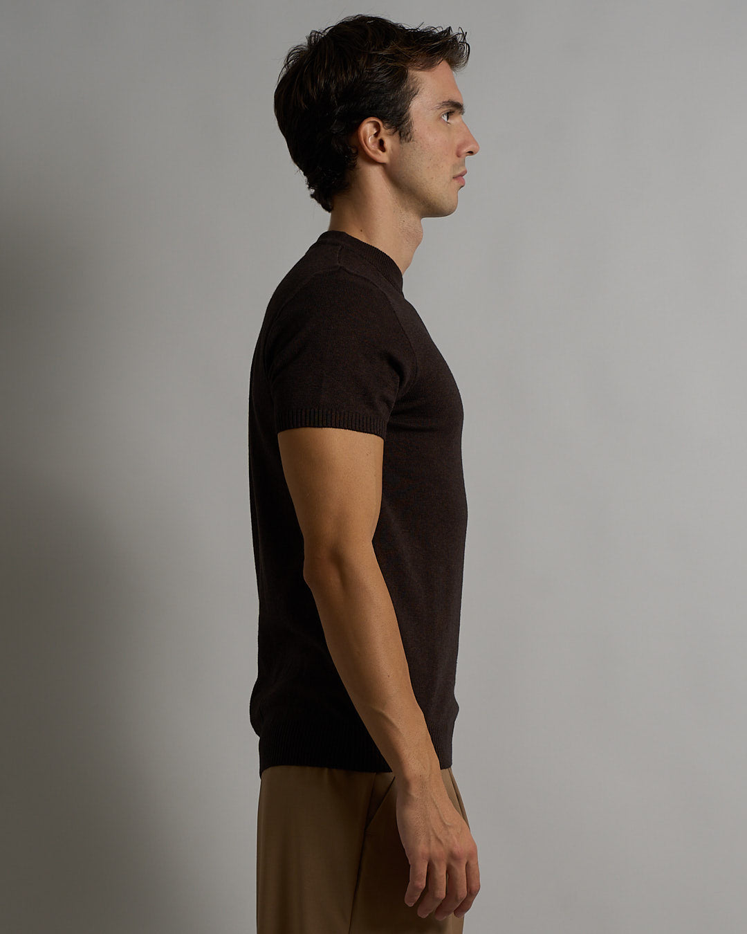 T-Shirt mezza manica in filo