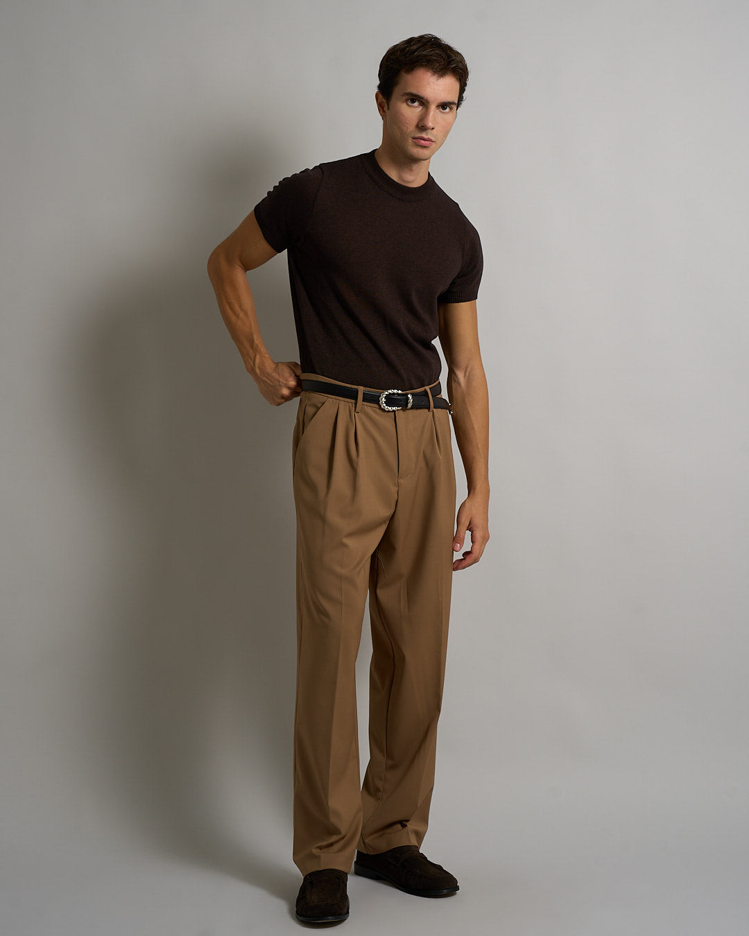 T-Shirt mezza manica in filo