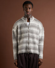 Cardigan in lana mohair sfumato Limited Edition