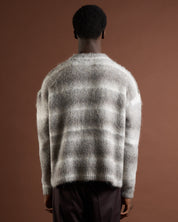 Cardigan in lana mohair sfumato Limited Edition