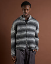 Cardigan in lana mohair sfumato Limited Edition