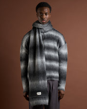 Sciarpa in lana Mohair sfumata