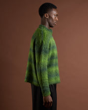 Cardigan in lana mohair sfumato Limited Edition