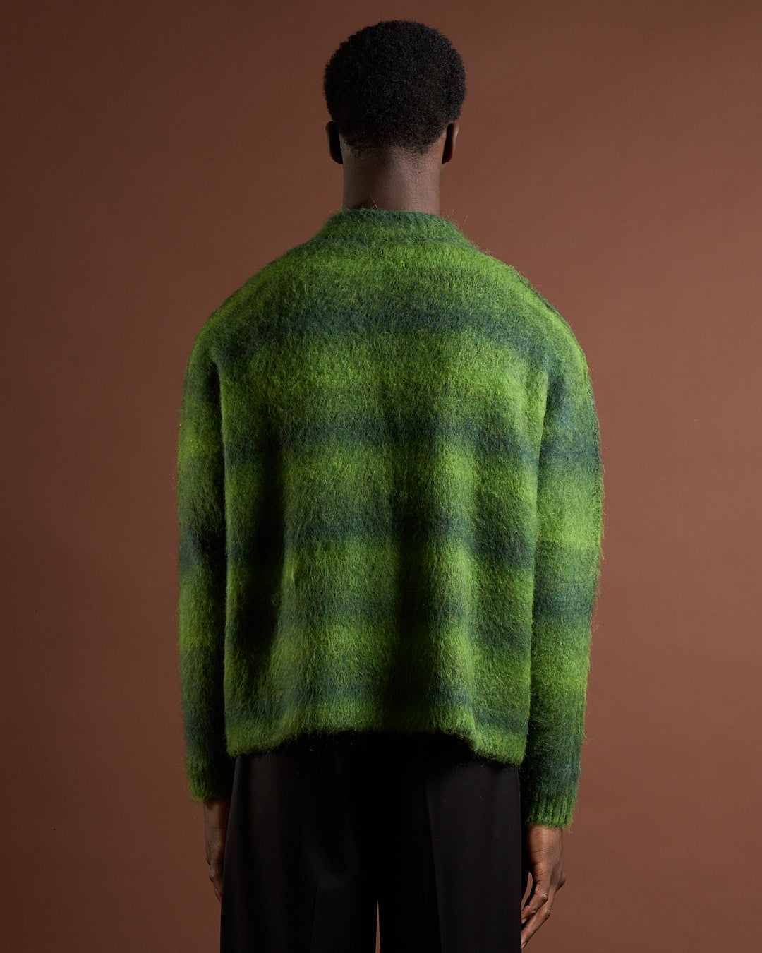 Cardigan in lana mohair sfumato Limited Edition