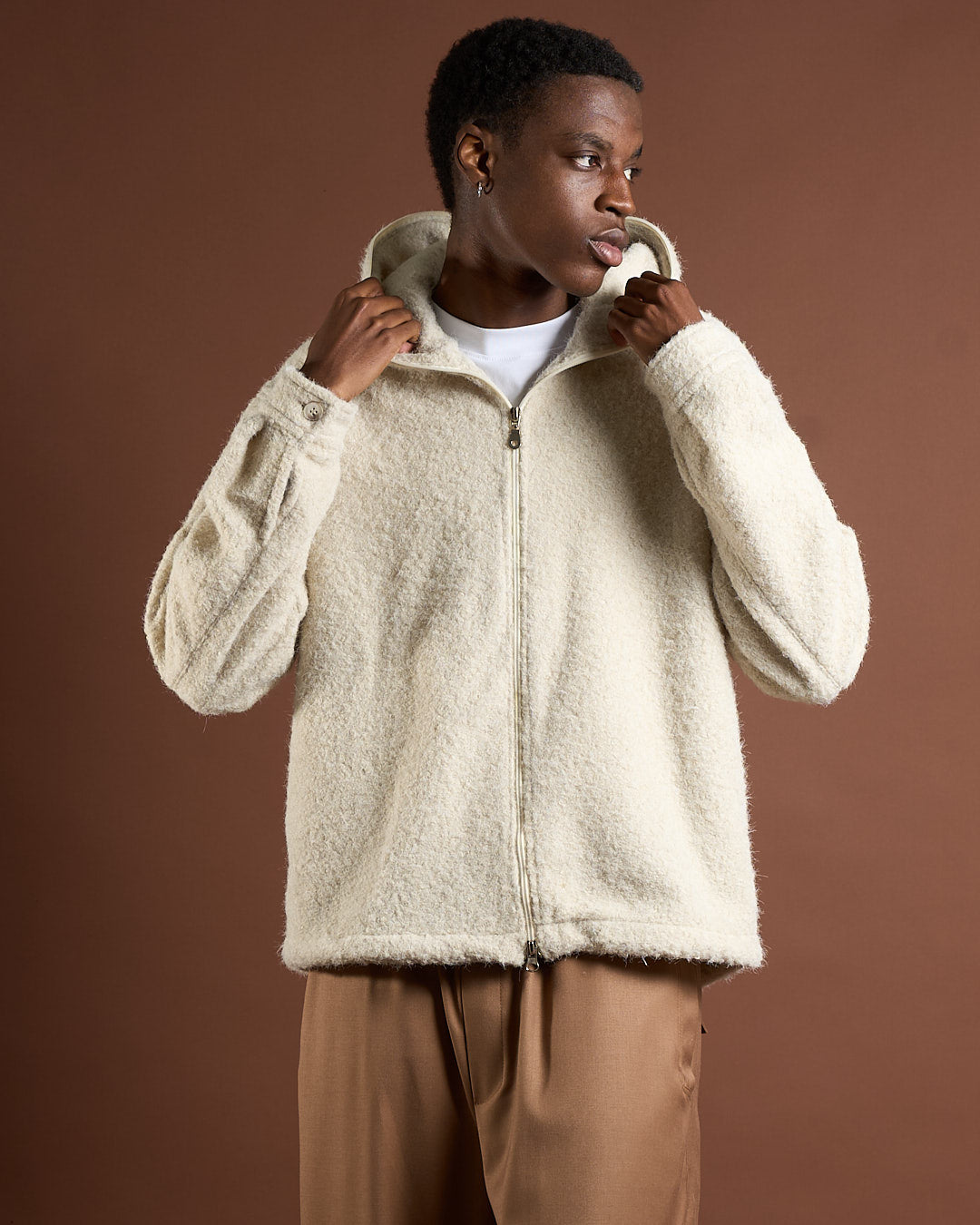 Giubbino con cappuccio