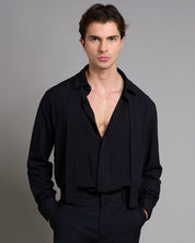 Camicia con fiocco
