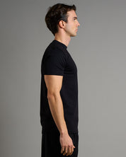 T-shirt Basic mezzocollo