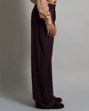 Pantalone Wide Fit con pieghe