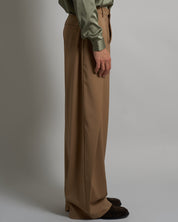 Pantalone Wide Fit con pieghe