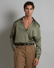 Camicia Effetto Seta