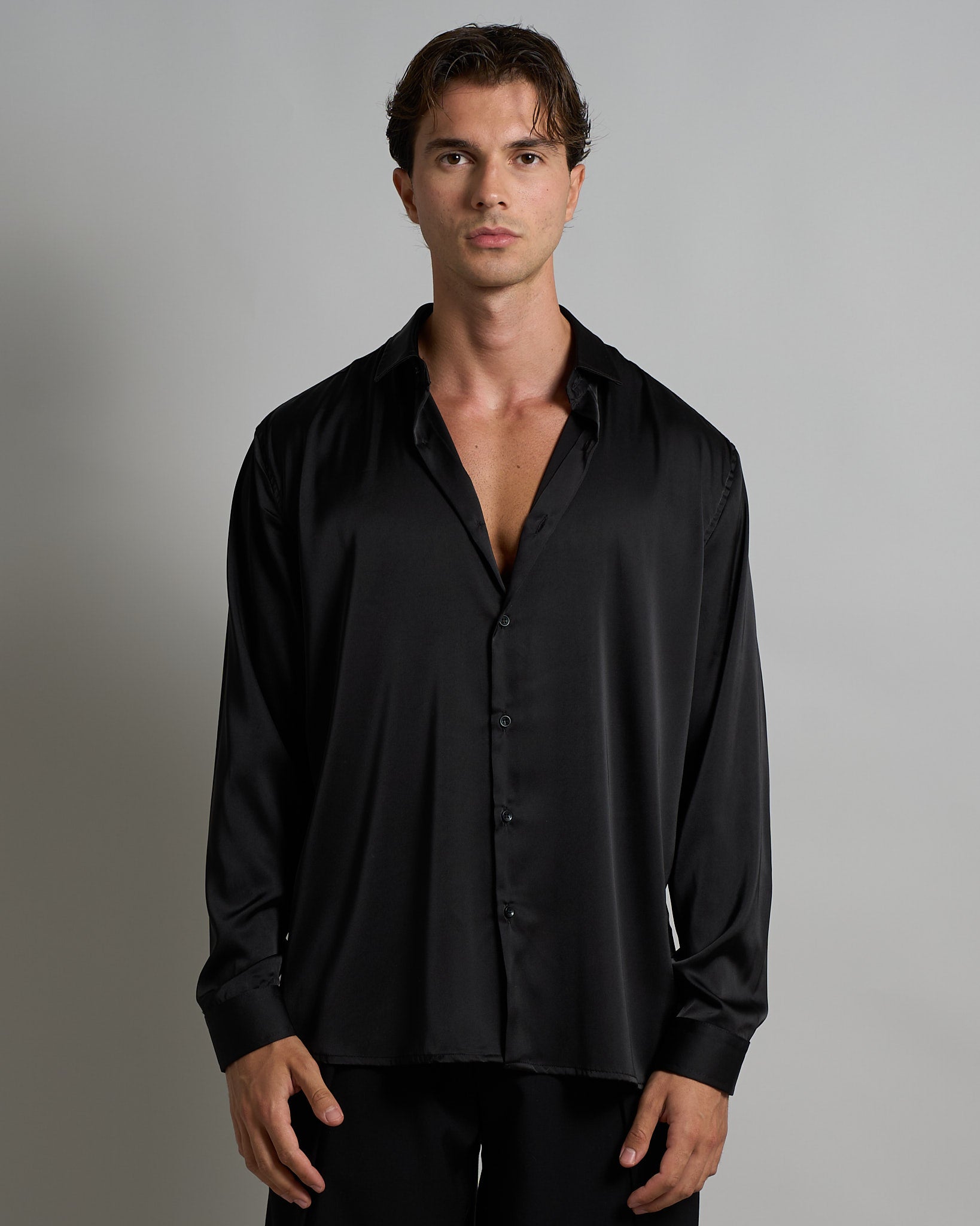 Camicia Effetto Seta