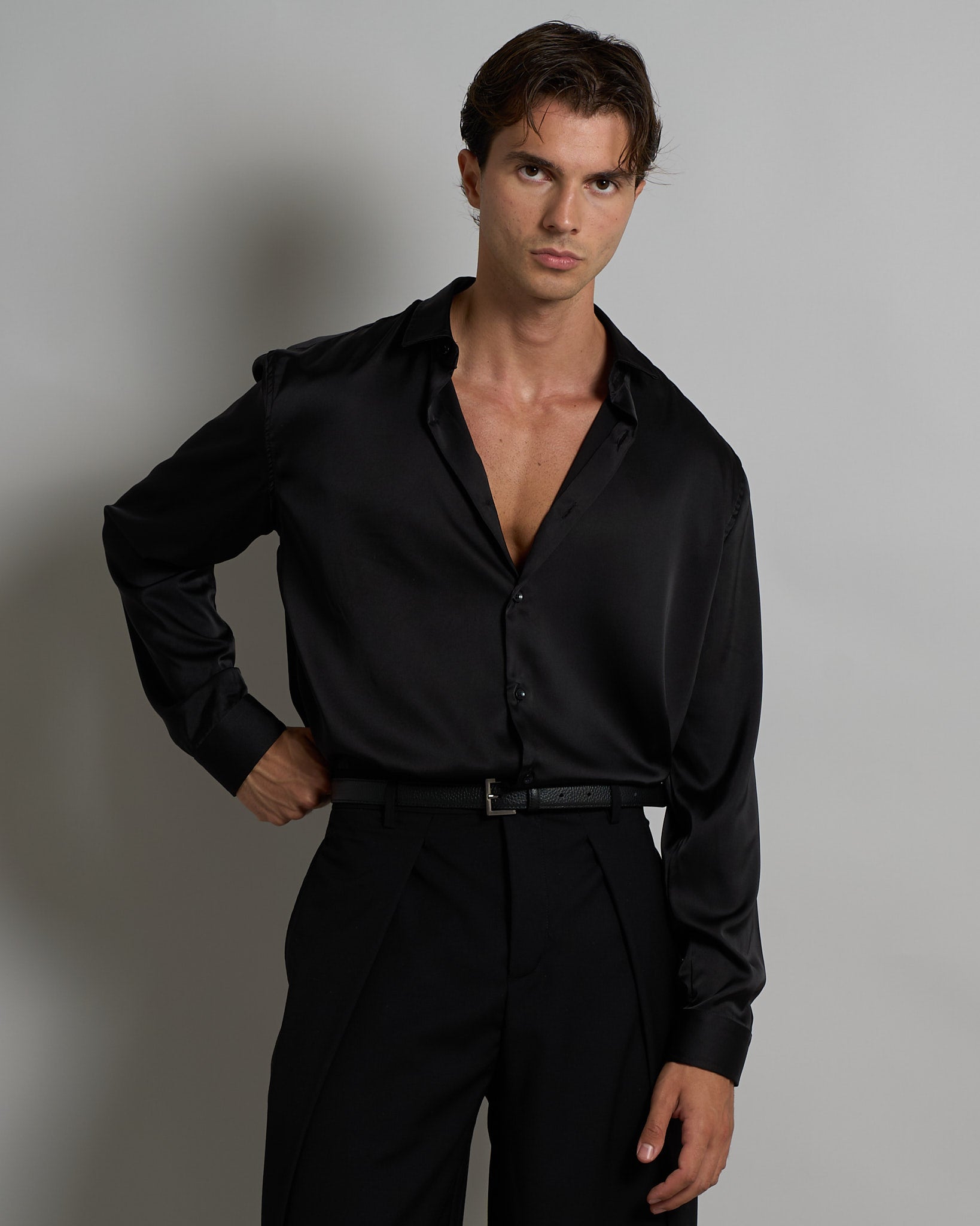 Camicia Effetto Seta