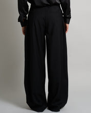 Pantalone Wide Fit con pieghe