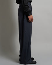 Pantalone Wide Fit con pieghe