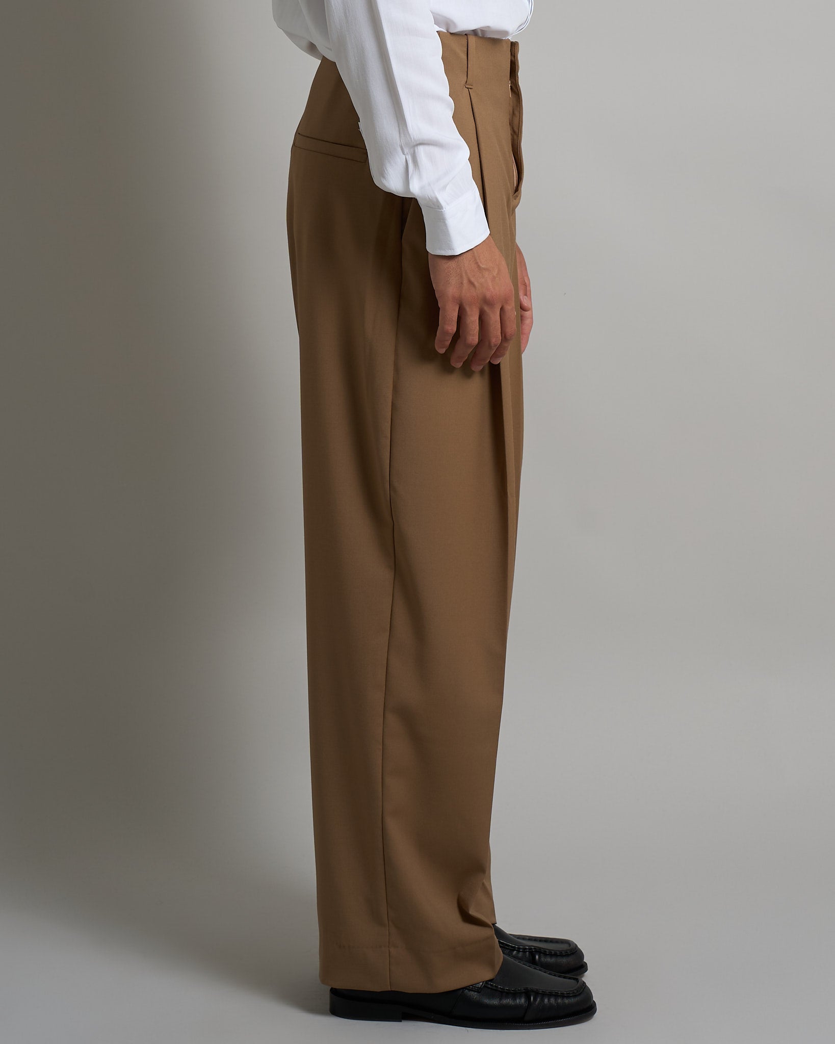 Pantalone Relaxed Fit Vita Alta