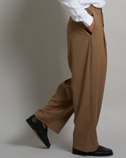 Pantalone Relaxed Fit Vita Alta
