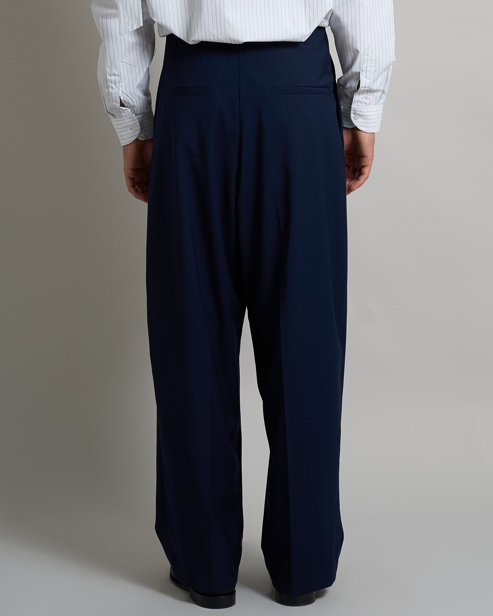 Pantalone Relaxed Fit Vita Alta