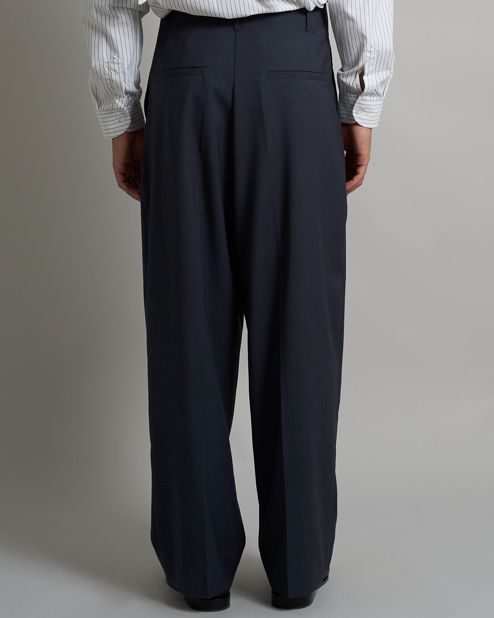 Pantalone Relaxed Fit Vita Alta