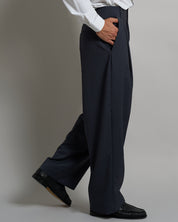 Pantalone Relaxed Fit Vita Alta
