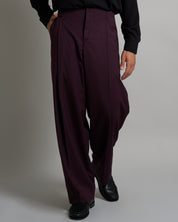 Pantalone Relaxed Fit Vita Alta