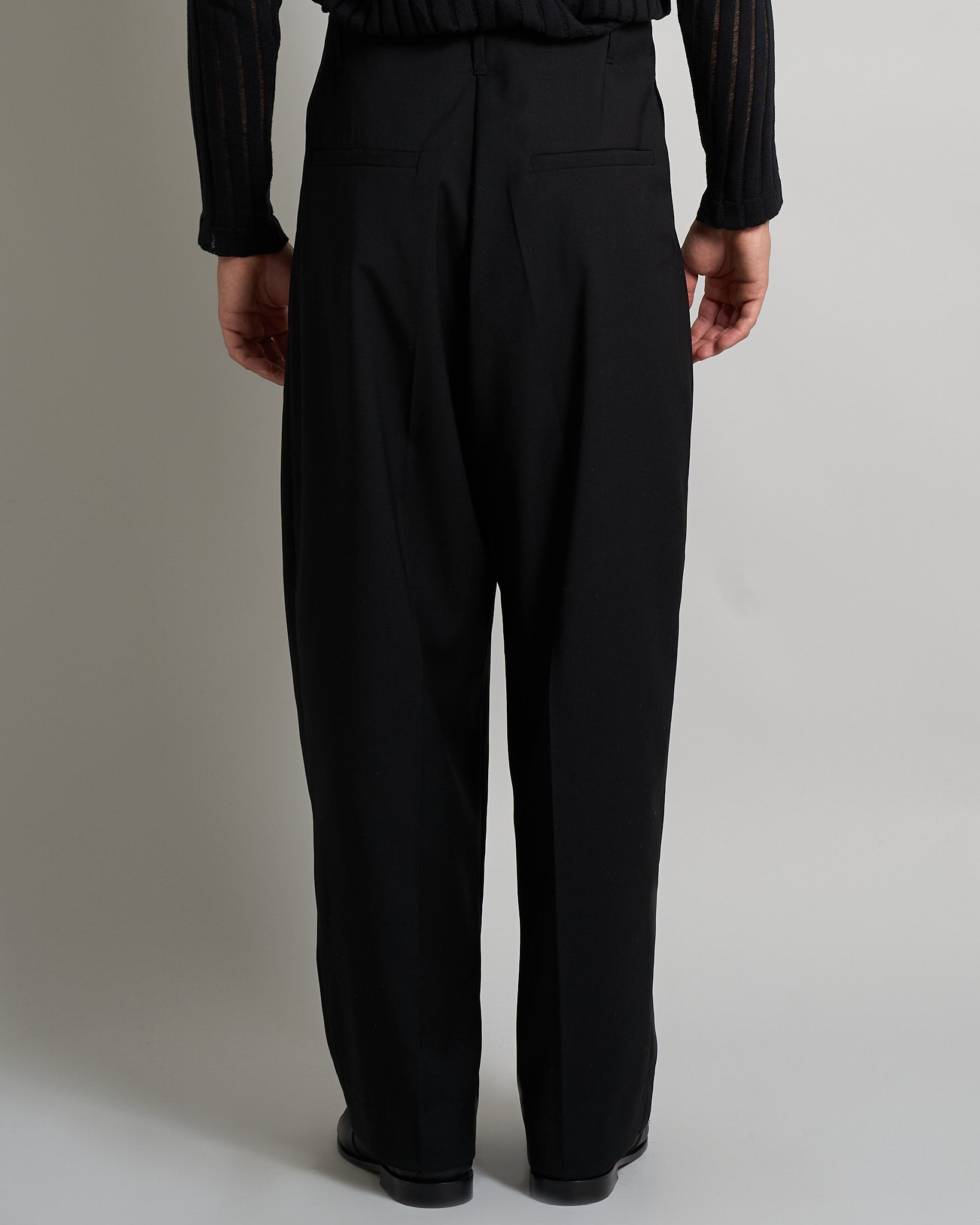 Pantalone Relaxed Fit Vita Alta