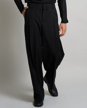 Pantalone Relaxed Fit Vita Alta