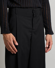 Pantalone Relaxed Fit Vita Alta