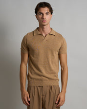 Polo mezza manica senza bottoni