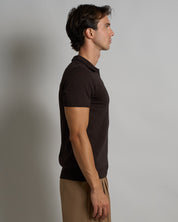 Polo mezza manica senza bottoni