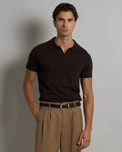 Polo mezza manica senza bottoni