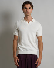 Polo mezza manica senza bottoni