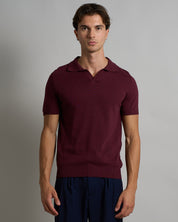 Polo mezza manica senza bottoni