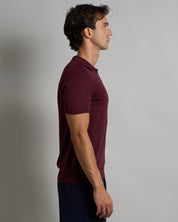 Polo mezza manica senza bottoni