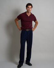 Polo mezza manica senza bottoni