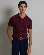 Polo mezza manica senza bottoni