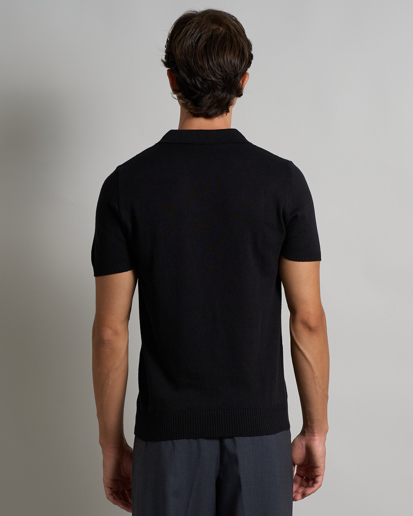 Polo mezza manica senza bottoni