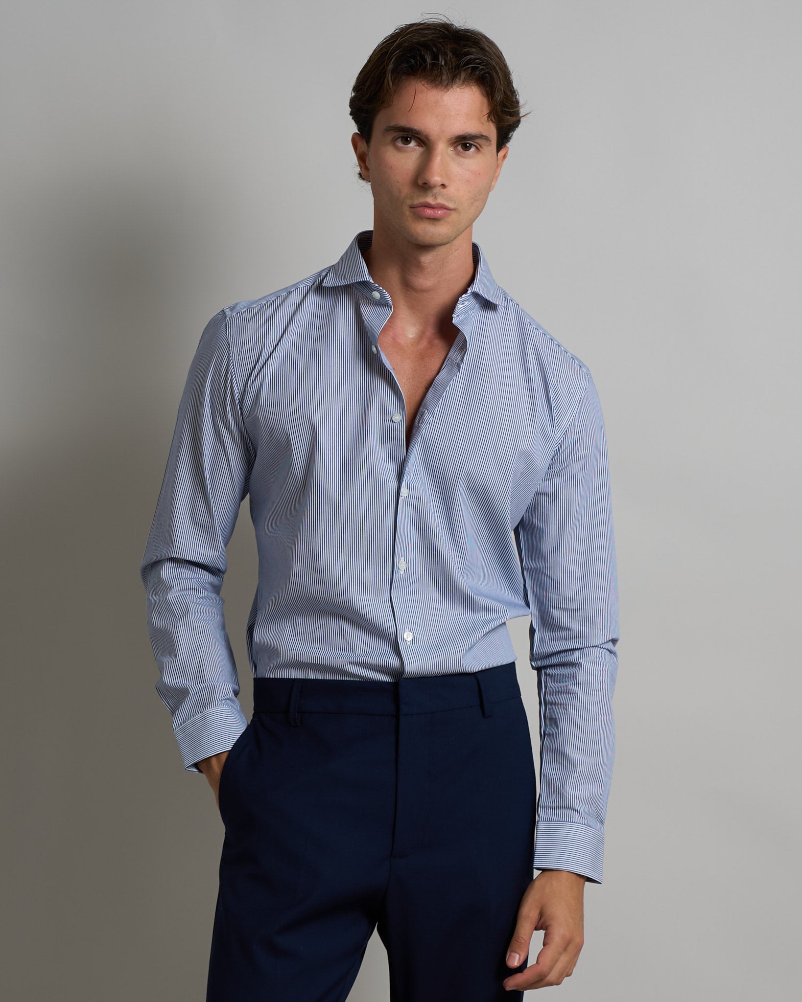 Camicia Classica Sartoriale Rigata