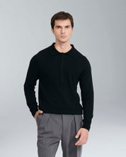 Polo in misto cashmere