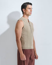 Gilet Serafino in filo fluttuante