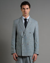 Giacca Relax Fit Principe di Galles